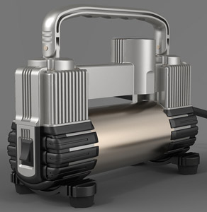 单缸车载气泵设计——温州东帝工业设计有限公